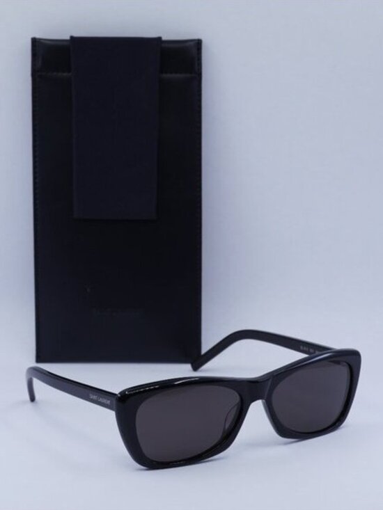 Saint Laurent SL613 001 Cat Eye Sunglasses - Black main image 9